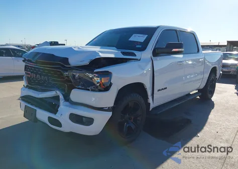 2022 Ram 1500 Lone Star 4X4 5'7 Box from USA, damaged, VIN 1C6SRFFT1NN229243